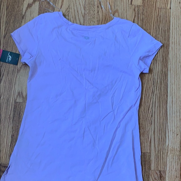 purple cross tee shirt - Picture 2 of 3